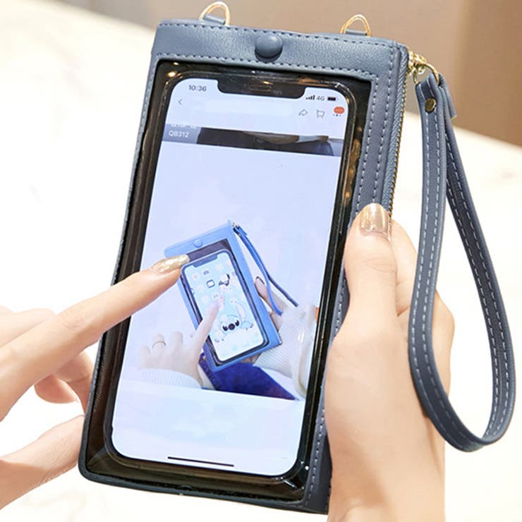 スマホショルダー 財布付き スマホポーチ | SUNSHINE CLOSET | 詳細画像1 