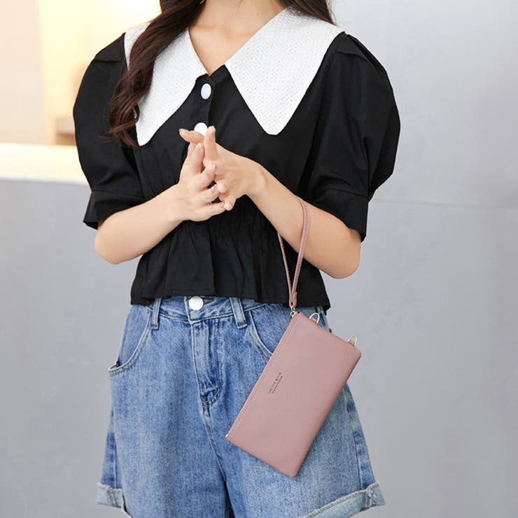 スマホショルダー 財布付き スマホポーチ | SUNSHINE CLOSET | 詳細画像15 