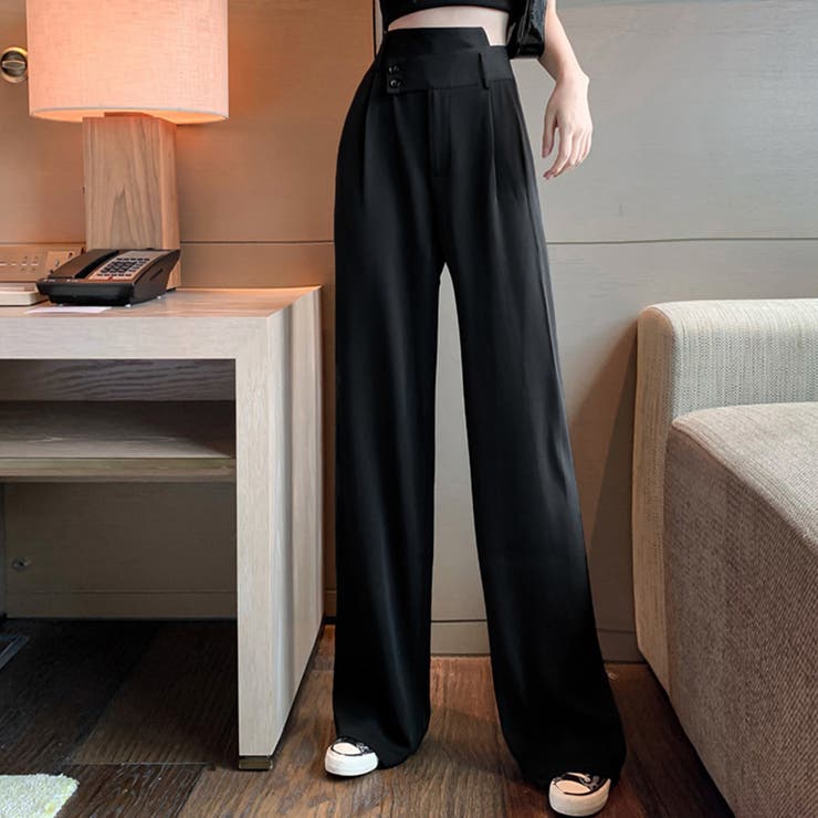 ストレートパンツ レディース 韓国夏新作 | SUNSHINE CLOSET | 詳細画像4 