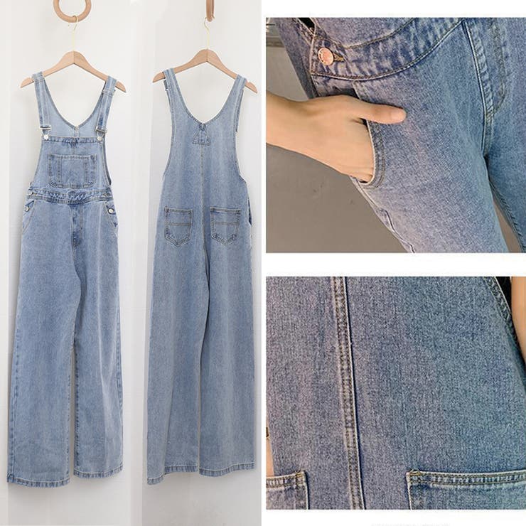 サロペット レディース デニムパンツ | SUNSHINE CLOSET | 詳細画像2 
