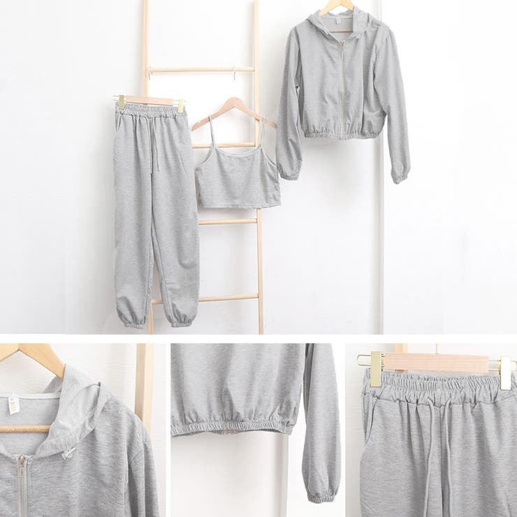 スウェット 3点セット レディース韓国 | SUNSHINE CLOSET | 詳細画像4 