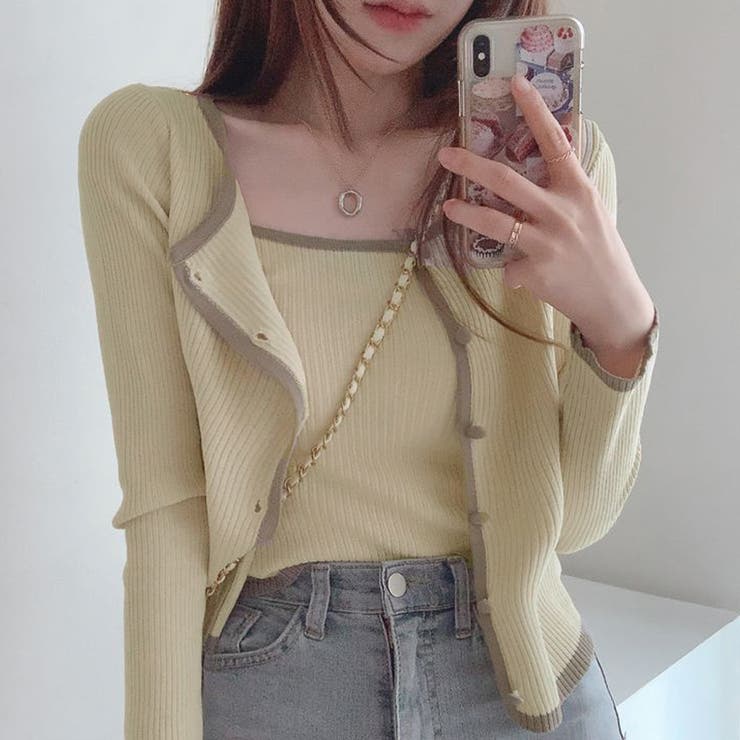 ニットカーディガン キャミ 2点セット | SUNSHINE CLOSET | 詳細画像10 