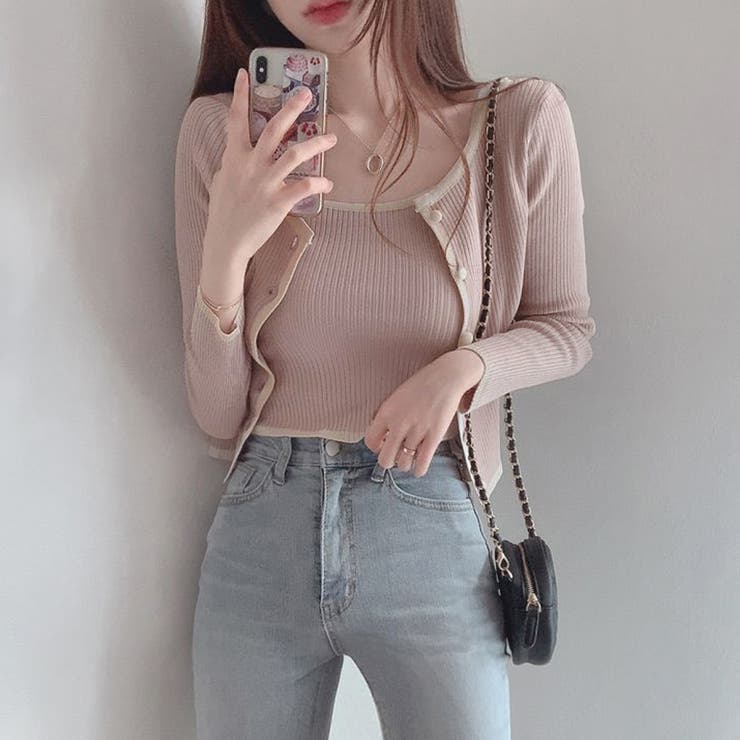 ニットカーディガン キャミ 2点セット | SUNSHINE CLOSET | 詳細画像12 