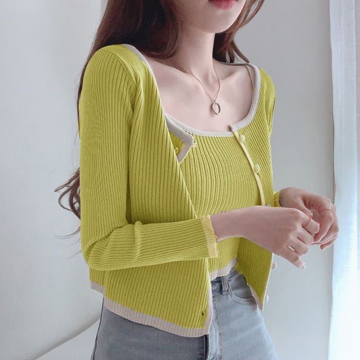 ニットカーディガン キャミ 2点セット | SUNSHINE CLOSET | 詳細画像13 