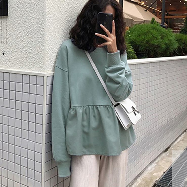 so.C.hu / ソクチュウ / セーラーセットペプラムスウェットジャケット セール】ペプラムスウェット（スウェット）｜each（イーチ）の