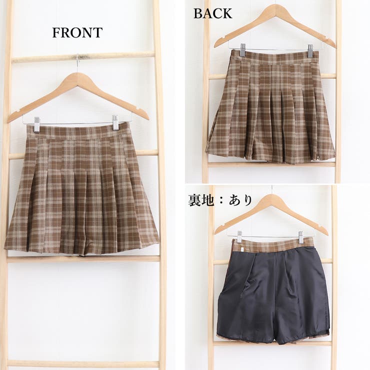 ミニスカート Y2K 春 春服 台形ミニスカート[品番：AGCW0002775