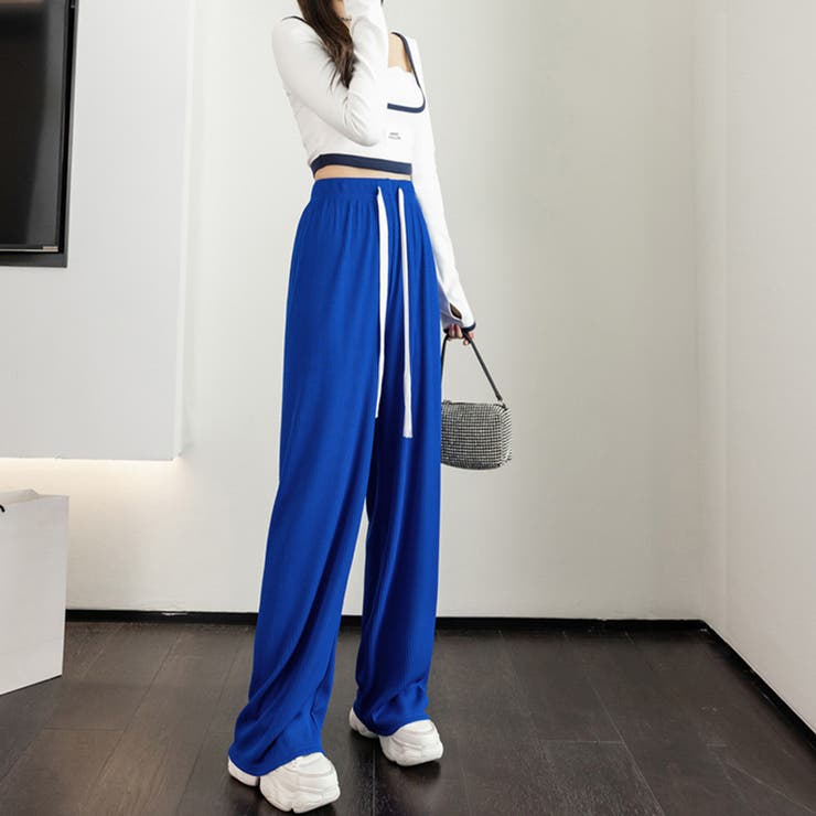 イージー ワイドパンツ レディース 脚長 | SUNSHINE CLOSET | 詳細画像10 