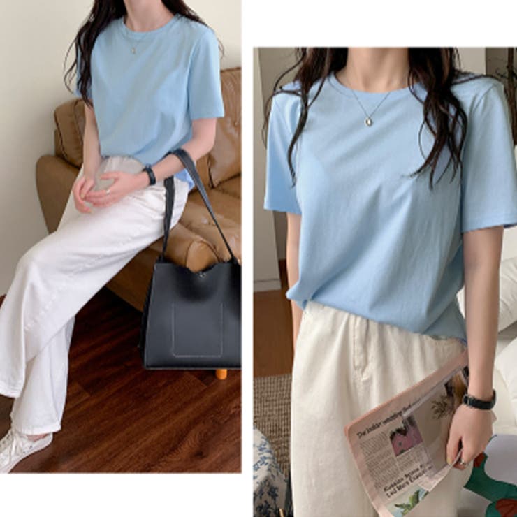 カラーTシャツ レディース 無地tシャツ | SUNSHINE CLOSET | 詳細画像14 