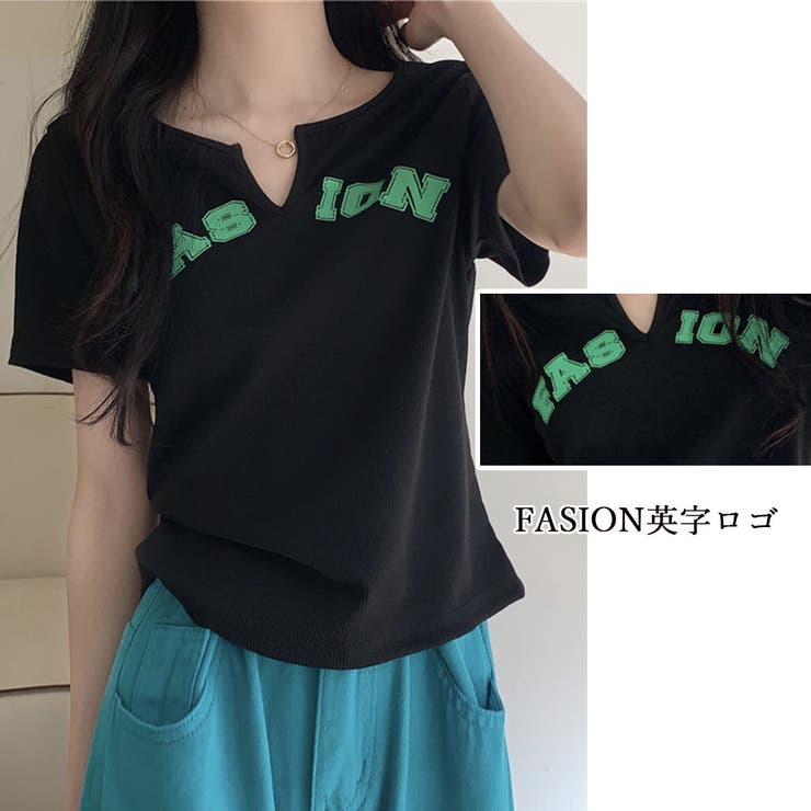 サマー ニットtシャツ レディース 韓国 | SUNSHINE CLOSET | 詳細画像6 