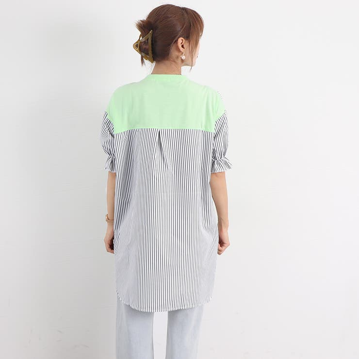 ロゴ チュニック 夏ロングTシャツ 半袖 | SUNSHINE CLOSET | 詳細画像16