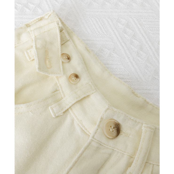 ハイウエストデニムパンツ ウエストボタン | SUNSHINE CLOSET | 詳細画像27 