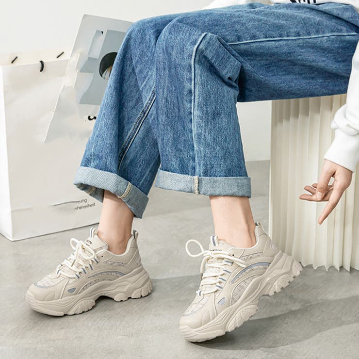 ★ 25SS   JEANS ★ 韓国限定 厚底 スニーカー 楽天市場】新生活 厚底 スニーカー レディース 疲れにくい