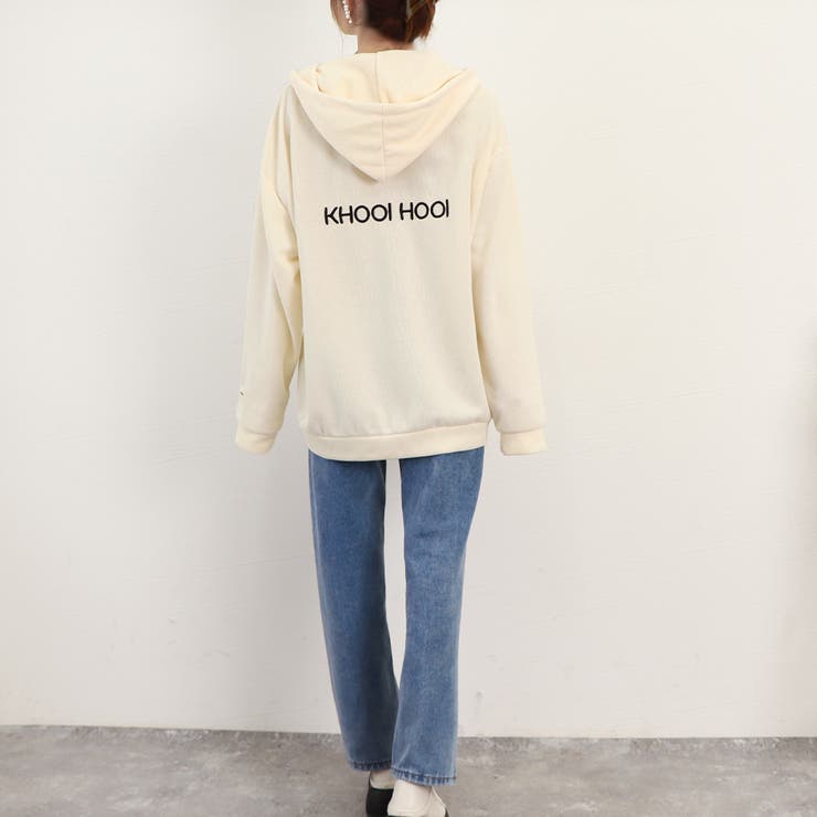 ジップアップパーカーレディーススウェット | SUNSHINE CLOSET | 詳細画像24 