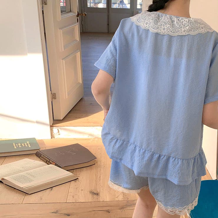 部屋着 上下セット 半袖パジャマ 春夏秋 | SUNSHINE CLOSET | 詳細画像13 