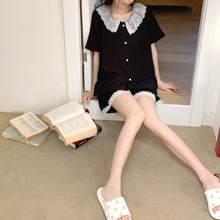 部屋着 上下セット 半袖パジャマ 春夏秋 | SUNSHINE CLOSET | 詳細画像7 