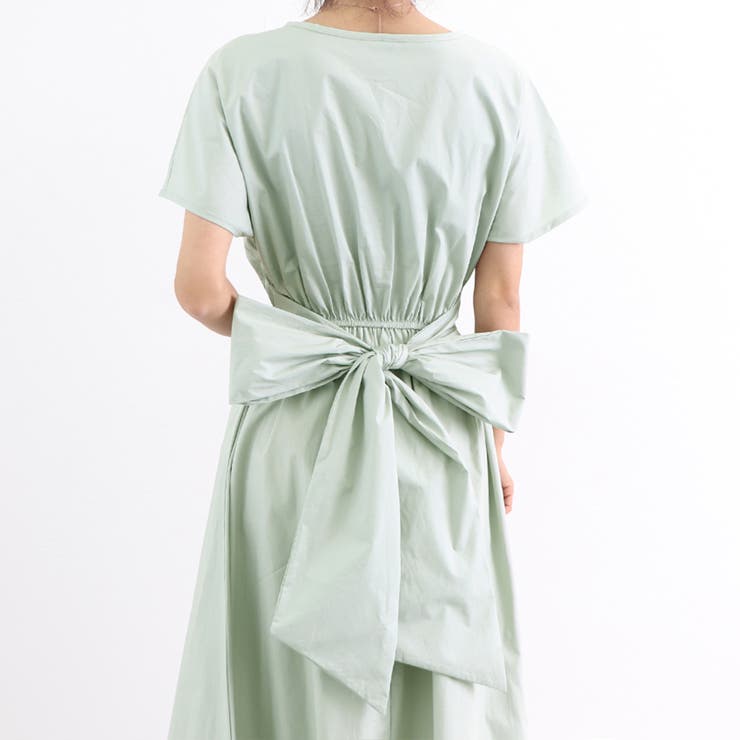 マキシワンピース フレンチ袖ロングワンピ | SUNSHINE CLOSET | 詳細画像9 