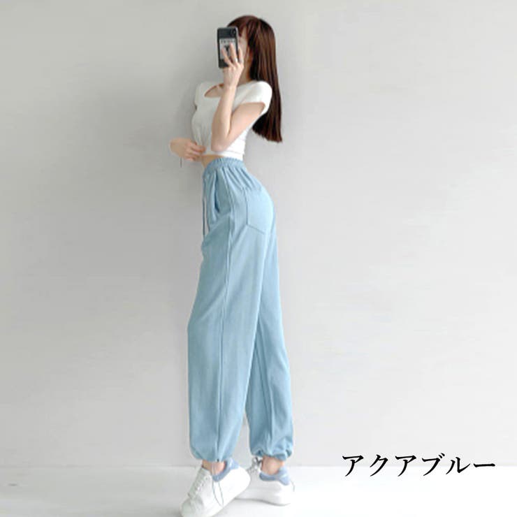 韓国 スウェットパンツ レディース 新作 | SUNSHINE CLOSET | 詳細画像14 