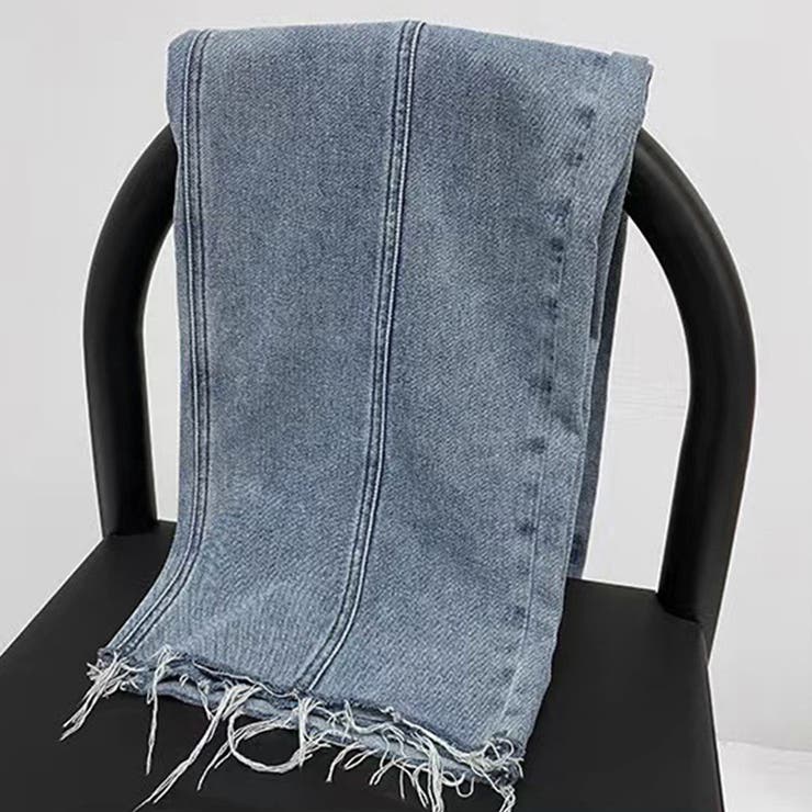 デニムストレートパンツ ハイウエスト韓国 | SUNSHINE CLOSET | 詳細画像14 