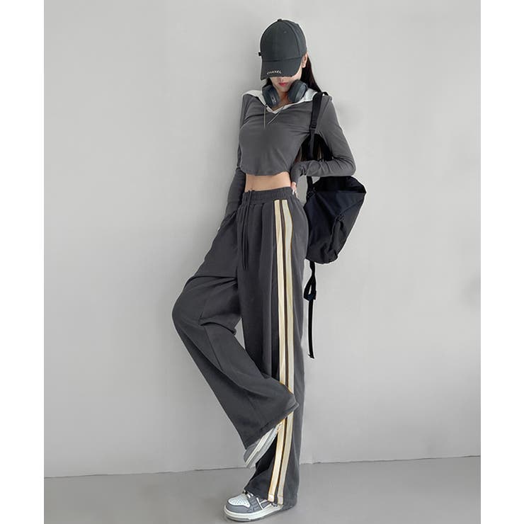 サイドラインスウェットパンツ レディース | SUNSHINE CLOSET | 詳細画像4 