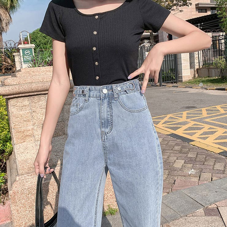 ストレートデニムパンツ レディース 美脚 | SUNSHINE CLOSET | 詳細画像10 