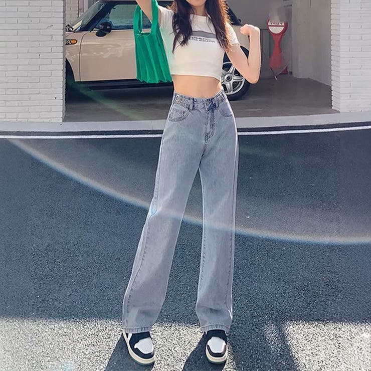 ストレートデニムパンツ レディース 美脚 | SUNSHINE CLOSET | 詳細画像12 