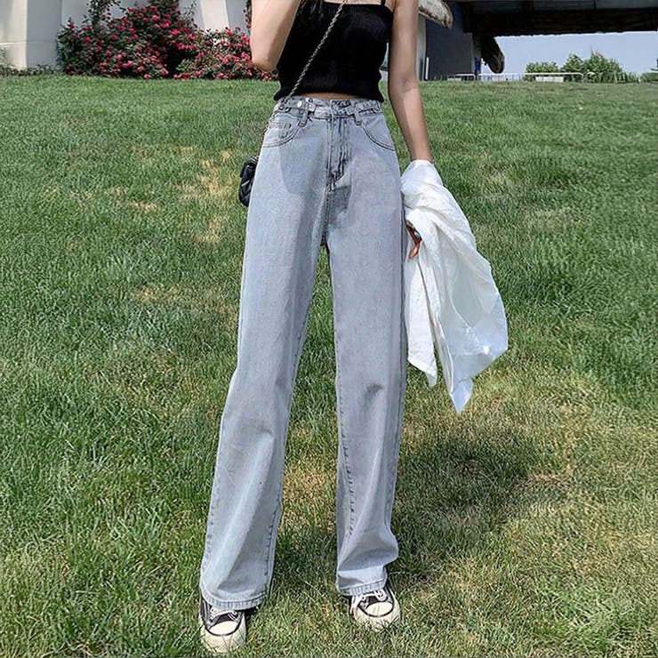 ストレートデニムパンツ レディース 美脚 | SUNSHINE CLOSET | 詳細画像18 