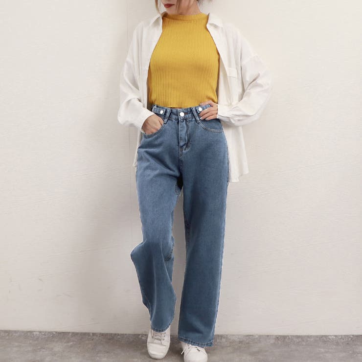 ストレートデニムパンツ レディース 美脚 | SUNSHINE CLOSET | 詳細画像22 