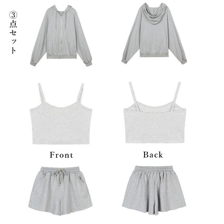 3点セット ルームウェア レディース韓国 | SUNSHINE CLOSET | 詳細画像3 