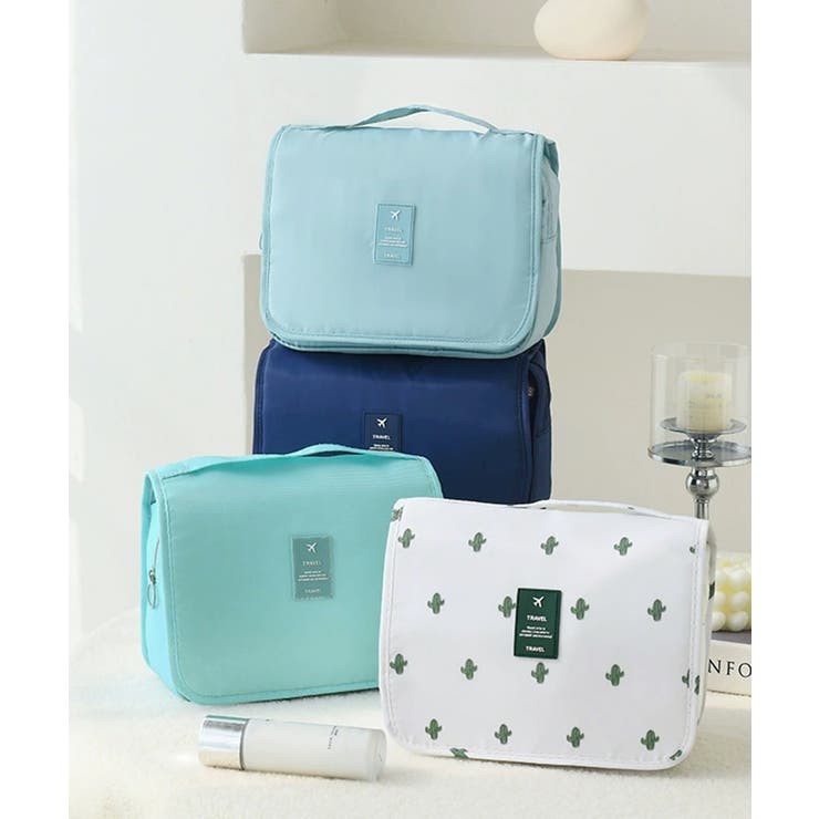 吊り下げメイクポーチ大容量トラベルポーチ | SUNSHINE CLOSET | 詳細画像18 