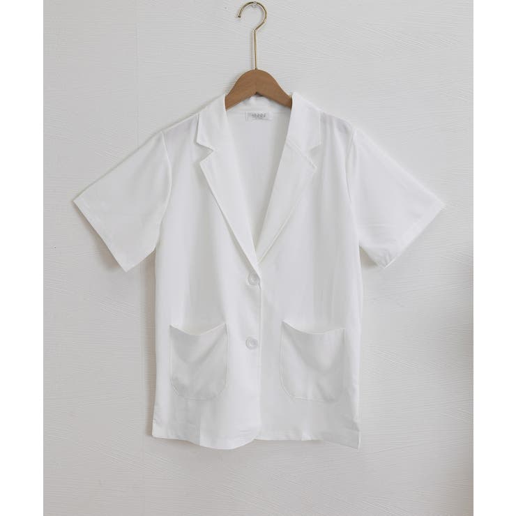 薄手ジャケットオフィスカジュアル 涼しいサマージャケット洗えるスーツ きれいめト… | SUNSHINE CLOSET | 詳細画像35 