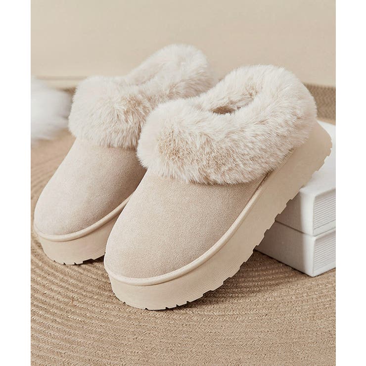 アンクルムートンブーツ厚底ファーシューズ | SUNSHINE CLOSET | 詳細画像21 