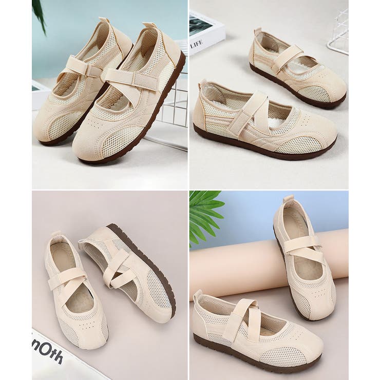 蒸れないスニーカーレディース 歩きやすい バレエコアこパンプス痛くない | SUNSHINE CLOSET | 詳細画像19 