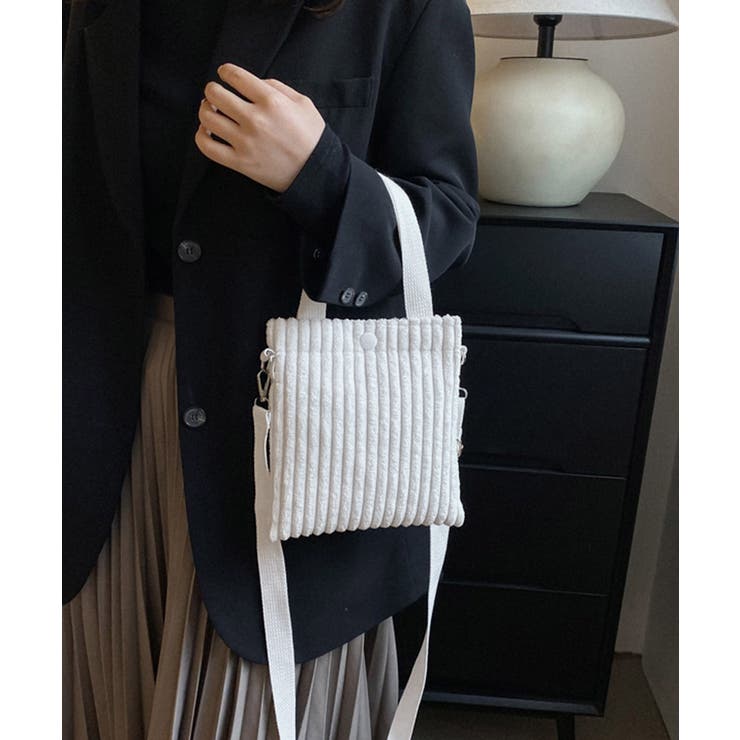 コーデュロイショルダーバッグ ミニバッグ | SUNSHINE CLOSET | 詳細画像10 