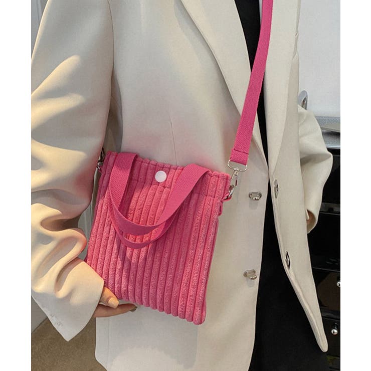 コーデュロイショルダーバッグ ミニバッグ | SUNSHINE CLOSET | 詳細画像15 