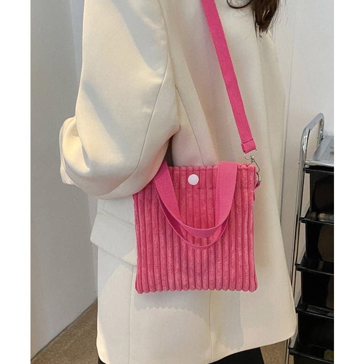 コーデュロイショルダーバッグ ミニバッグ | SUNSHINE CLOSET | 詳細画像18 