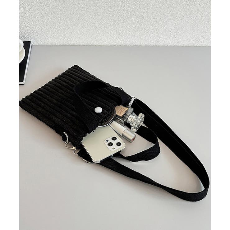 コーデュロイショルダーバッグ ミニバッグ | SUNSHINE CLOSET | 詳細画像22 