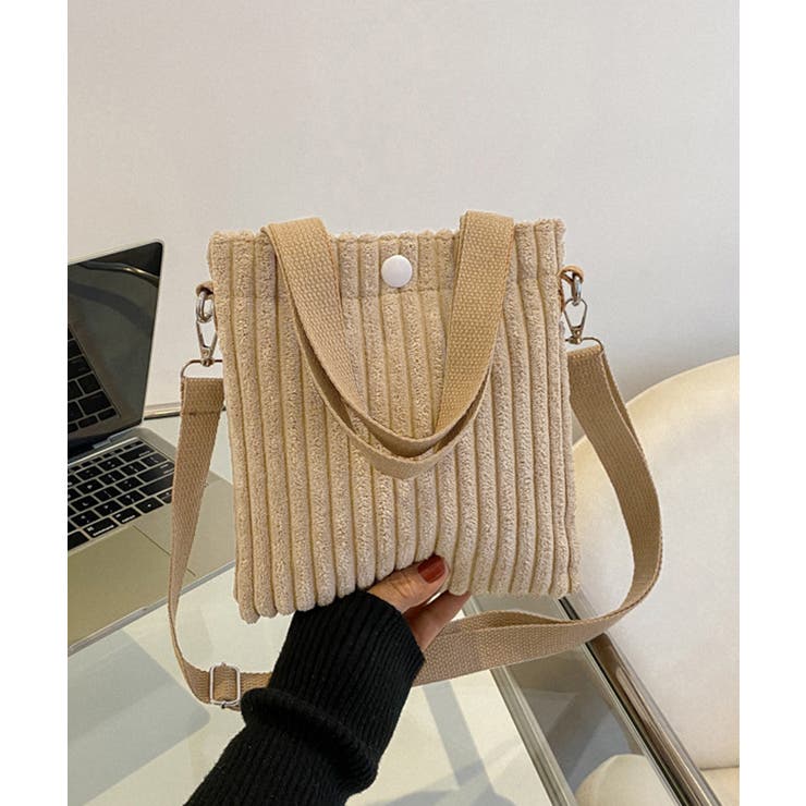 コーデュロイショルダーバッグ ミニバッグ | SUNSHINE CLOSET | 詳細画像4 