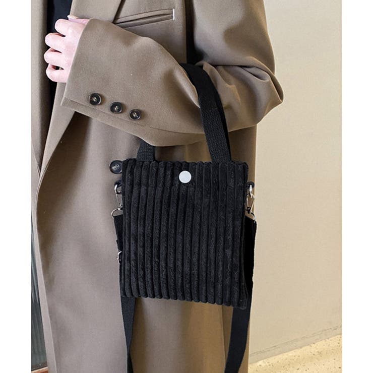 コーデュロイショルダーバッグ ミニバッグ | SUNSHINE CLOSET | 詳細画像6 