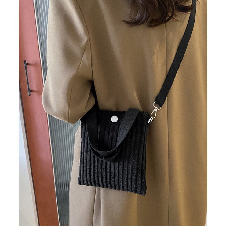 コーデュロイショルダーバッグ ミニバッグ | SUNSHINE CLOSET | 詳細画像7 