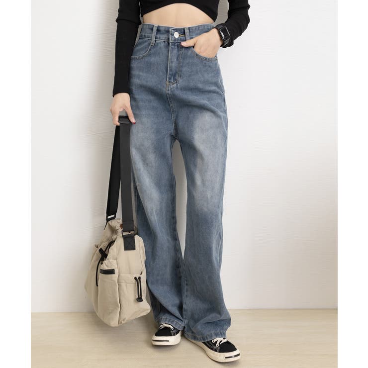 ヴィンテージデニムパンツ レディース韓国 | SUNSHINE CLOSET | 詳細画像11 