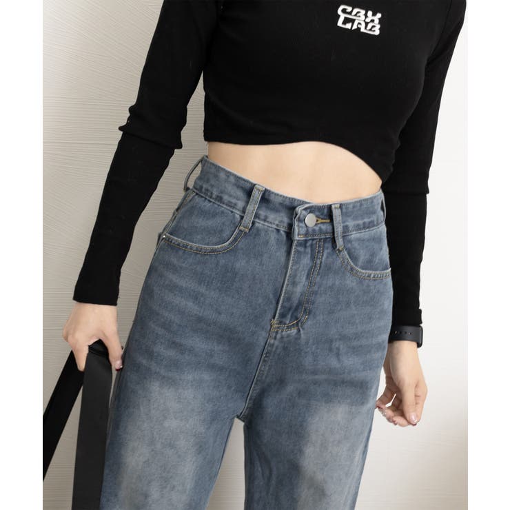 ヴィンテージデニムパンツ レディース韓国 | SUNSHINE CLOSET | 詳細画像14 