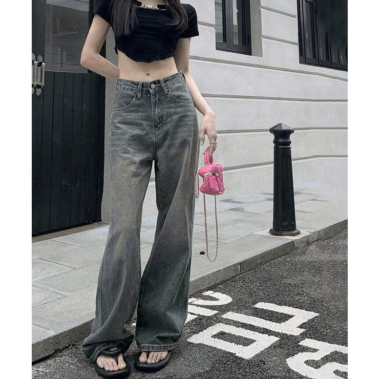 ヴィンテージデニムパンツ レディース韓国 | SUNSHINE CLOSET | 詳細画像20 