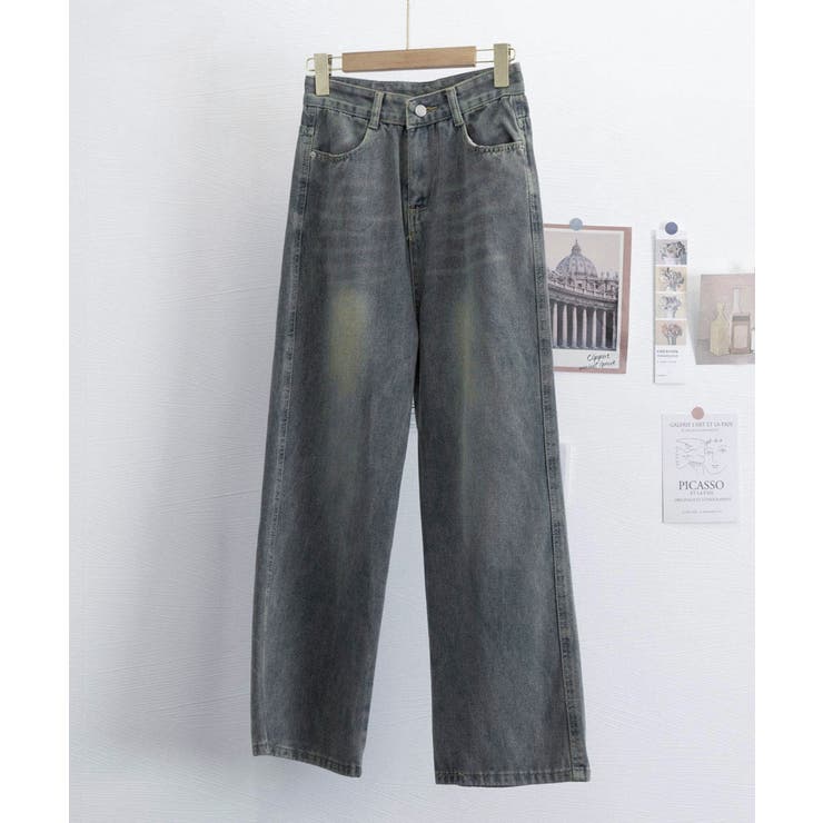 ヴィンテージデニムパンツ レディース韓国 | SUNSHINE CLOSET | 詳細画像33 