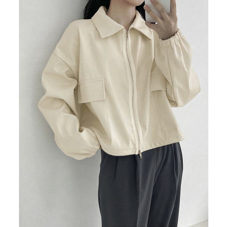 ダブルジップ ライダースジャケット韓国風 | SUNSHINE CLOSET | 詳細画像8