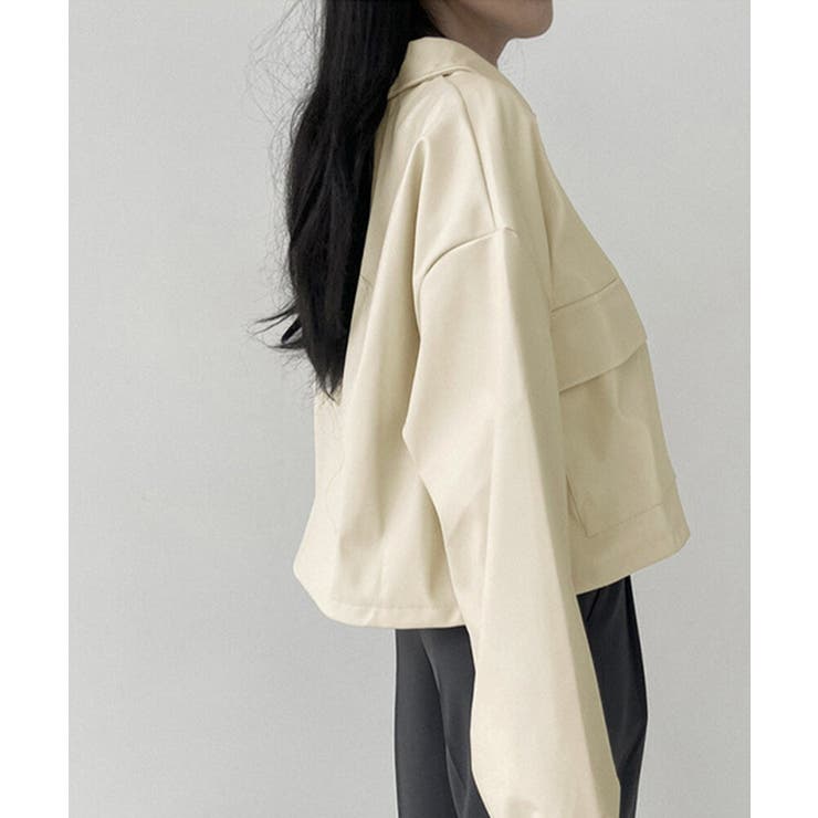 ダブルジップ ライダースジャケット韓国風 | SUNSHINE CLOSET | 詳細画像9