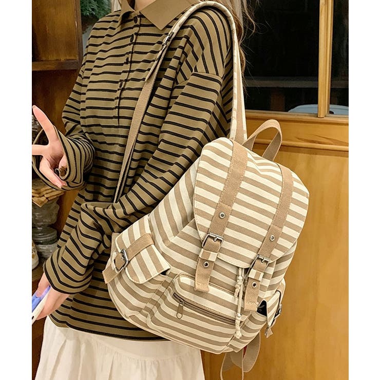 おしゃれ肩掛け鞄レディース軽量大容量 巾着リュック大人かわいい カジュアルデイバ… | SUNSHINE CLOSET | 詳細画像19 