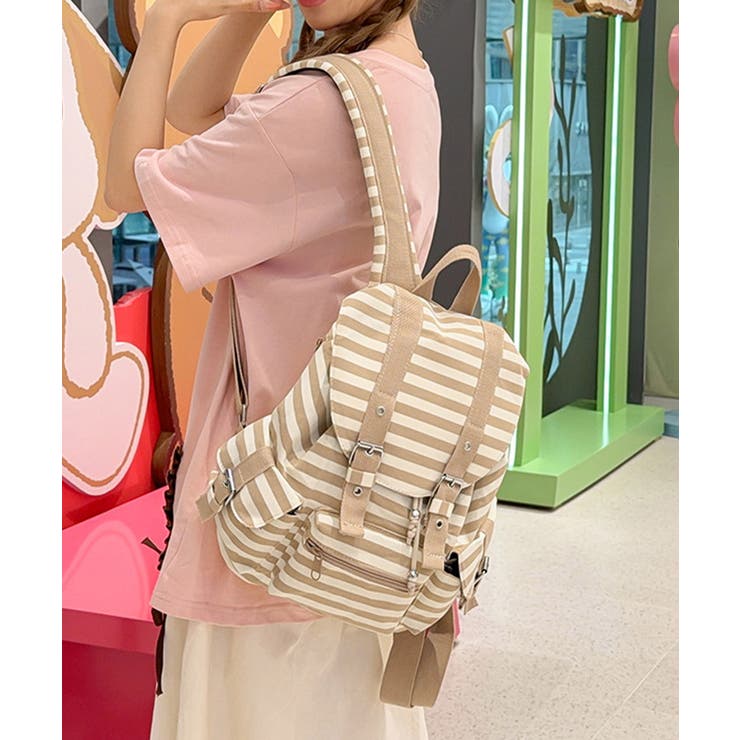 おしゃれ肩掛け鞄レディース軽量大容量 巾着リュック大人かわいい カジュアルデイバ… | SUNSHINE CLOSET | 詳細画像8 
