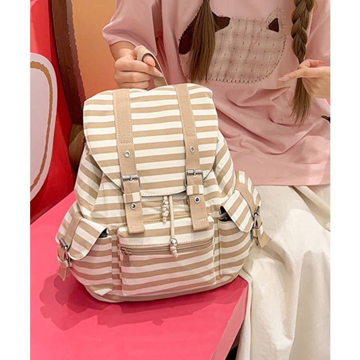 おしゃれ肩掛け鞄レディース軽量大容量 巾着リュック大人かわいい カジュアルデイバ… | SUNSHINE CLOSET | 詳細画像9 
