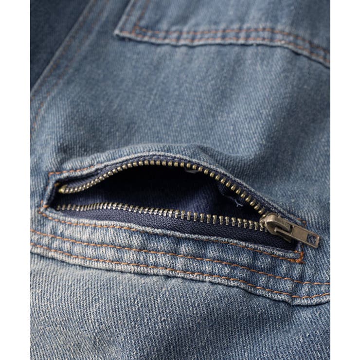 デニムカーゴパンツ 韓国風ワイドジーンズ | SUNSHINE CLOSET | 詳細画像32 