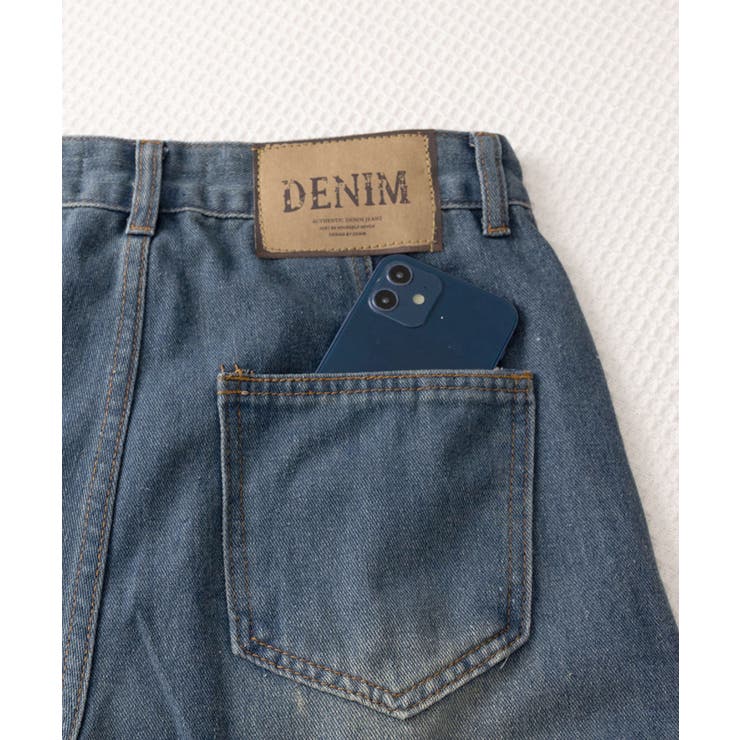 デニムカーゴパンツ 韓国風ワイドジーンズ | SUNSHINE CLOSET | 詳細画像33 